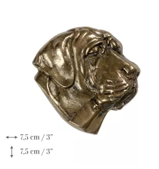 Fila Brasileiro - plaque commémorative avec chien, remerciement personnalisé, récompense, diplôme avec dédicace de la marque Art-Dog