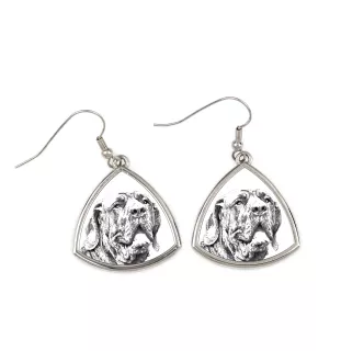Fila Brasileiro - boucles d'oreilles avec chien, boucles d'oreilles pendantes avec photo, bijoux personnalisés avec impression de la marque Art-Dog