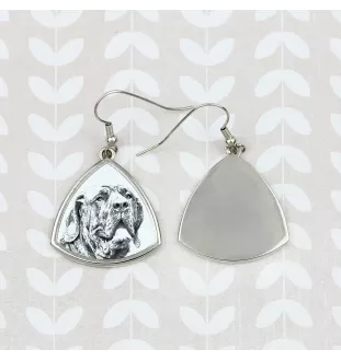 Fila Brasileiro, Brasilianischer Mastiff - Hund Ohrringe, hängende Ohrringe mit Bild, personalisierter Schmuck mit dem Aufdruck der Marke Art-Dog