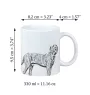 Fila Brasileiro, Brasilianischer Mastiff - Tasse mit Hund, fröhliche Tasse für Hundeliebhaber, personalisiertes Geschenk der Marke Art-Dog