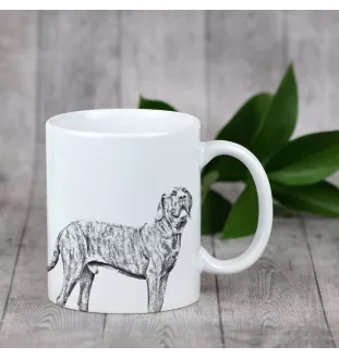 Fila Brasileiro, Brasilianischer Mastiff - Tasse mit Hund, fröhliche Tasse für Hundeliebhaber, personalisiertes Geschenk der Marke Art-Dog
