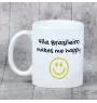 Fila Brasileiro, Brasilianischer Mastiff - Tasse mit Hund, fröhliche Tasse für Hundeliebhaber, personalisiertes Geschenk der Marke Art-Dog