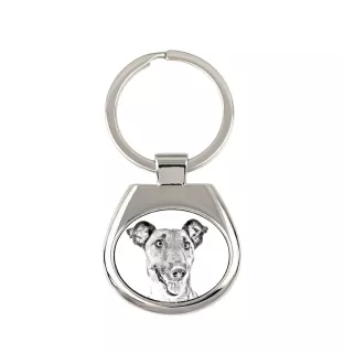 Fox Terrier Smooth - keychain with a dog, keychain with a print, personalized pendant from the Art-Dog brand