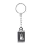Fox Terrier Smooth - Crystal key ring with dog photo, illuminated key ring, unique gift by Art-Dog brand