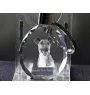 Fox Terrier Glatthaar, Foxterrier - Anhänger mit einem Foto eines Hundes, Schlüsselanhänger aus Kristall in einer Geschenkbox, ein einzigartiges Geschenk von Art-Dog