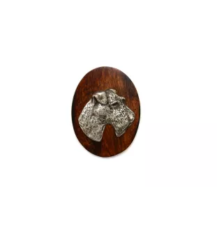 Fox-terrier à poil dur - Broche de concours canin, clip de numéro de départ, épingle à chien par Art-Dog