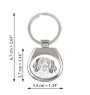 French Spaniel, French Setter, Canadian Setter - keychain with a dog, keychain with a print, personalized pendant from the Art-Dog brand