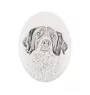 Spaniel francuski płyta nagrobna ze zdjęciem psa Art-Dog