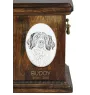 Épagneul français - une plaque commémorative avec une photo de chien, une plaque funéraire avec une impression, une plaque ovale personnalisée de la marque Art-Dog