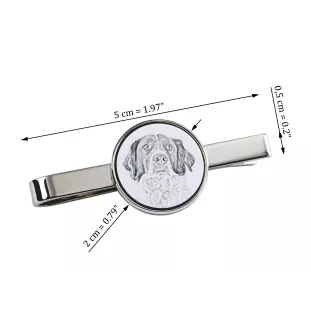 Épagneul français - épingle à cravate avec chien, pince à cravate personnalisée, cadeau unique pour homme de la marque Art-Dog