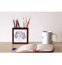 French Spaniel, French Setter, Canadian Setter - pen holder with a dog, desk organizer with a print, personalized desk decoration from the Art-Dog brand.