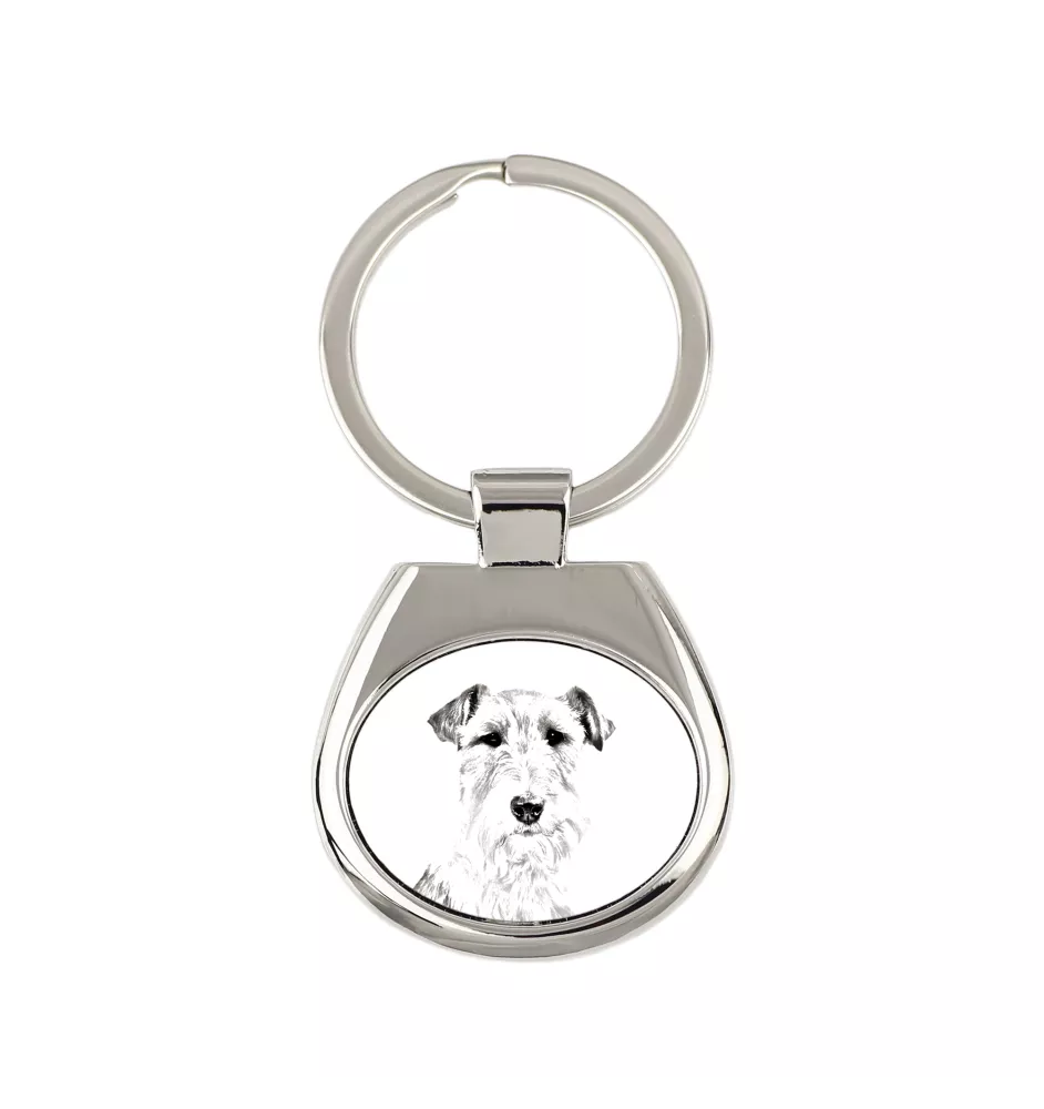Foksterier szorstkowłosy brelok ze zdjęciem psa Art-Dog