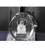 Französischer Spaniel, Epagneul Français - Anhänger mit einem Foto eines Hundes, Schlüsselanhänger aus Kristall in einer Geschenkbox, ein einzigartiges Geschenk von Art-Dog