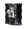 Fox Terrier Wire - crystal with a picture of a dog, glass statuette with a picture, unique frame with a picture from Art-Dog brand