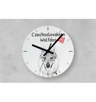 Fox-terrier à poil dur - horloge murale avec chien, horloge de table avec impression, décoration personnalisée de la maison de la marque Art-Dog