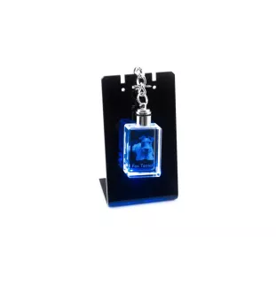 Foksterier szorstkowłosy brelok kryształowy z psem Art-Dog