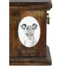 Fox Terrier Glatthaar, Foxterrier - Gedenktafel mit einem Foto eines Hundes, Grabplatte mit Druck, personalisierte ovale Platte der Marke Art-Dog