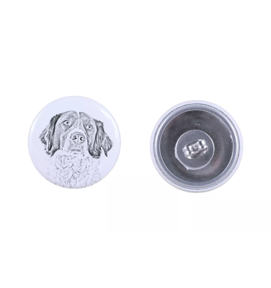 Spaniel francuski kolczyki z psem mały Art-Dog