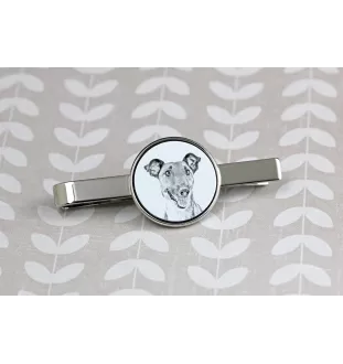 Fox Terrier Glatthaar, Foxterrier - Krawattenklammer mit Hund, personalisierter Krawattenclip, einzigartiges Geschenk für Männer von der Marke Art-Dog