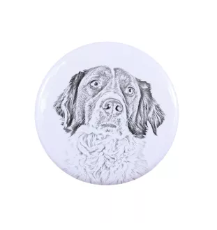 Französischer Spaniel, Epagneul Français - Damen Schmuck mit dem Bild eines Hundes, handgefertigtes Produkt, Möglichkeit, Ihr eigenes Foto hinzuzufügen, Marke Art-Dog