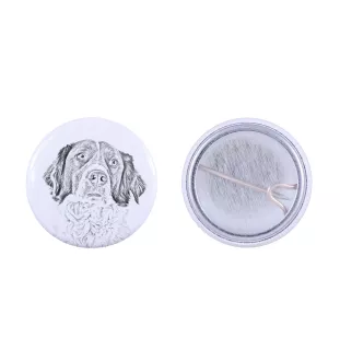 Épagneul français - badge avec votre chien, ajoutez votre propre photo, marque Art-Dog