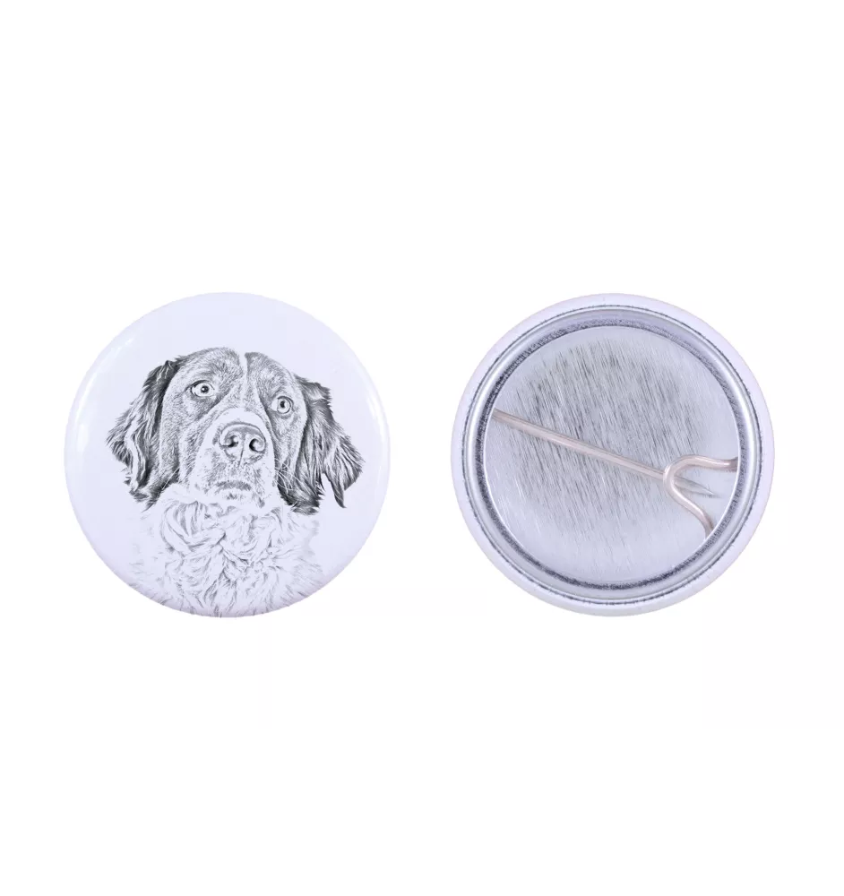 Épagneul français - badge avec votre chien, ajoutez votre propre photo, marque Art-Dog