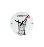 French Spaniel, French Setter, Canadian Setter - wall clock with a dog, shelf clock with a print, personalized home decoration from the Art-Dog brand