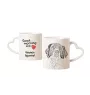Französischer Spaniel, Epagneul Français - Tasse mit Hund, entzückende Tasse mit herzförmigem Henkel, universelles Geschenk der Marke Art-Dog