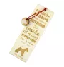 Fox-terrier à poil dur - marque-page pour livre avec chien, marque-page personnalisé, cadeau pour les amateurs de livres de la marque Art-Dog