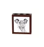 Fox Terrier Glatthaar, Foxterrier - Stifthalter mit Hund, Schreibtischorganizer mit Aufdruck, personalisierte Schreibtischdekoration der Marke Art-Dog