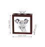 Fox Terrier Glatthaar, Foxterrier - Stifthalter mit Hund, Schreibtischorganizer mit Aufdruck, personalisierte Schreibtischdekoration der Marke Art-Dog