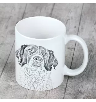 Spaniel francuski kubek z psem good morning Art-Dog