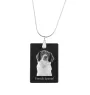 Épagneul français - Pendentif en cristal avec chien, collier en argent avec photo, pendentif personnalisé par la marque Art-Dog
