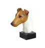 Fox-terrier à poil dur - figurine peinte, statue, sculpture, réalisée par l'artiste, marque Art-Dog