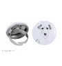 Fox-terrier à poil dur - bijoux pour femmes avec l'image d'un chien, produit fait à la main, possibilité d'ajouter sa propre photo, marque Art-Dog
