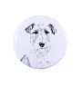 Fox-terrier à poil dur - bijoux pour femmes avec l'image d'un chien, produit fait à la main, possibilité d'ajouter sa propre photo, marque Art-Dog