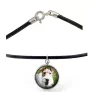 Fox Terrier Wire - necklace in a box, elegant decoration, pendant from the Art-Dog brand