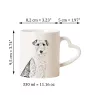 Foksterier szorstkowłosy kubek z psem good morning serce Art-Dog