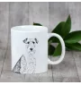 Fox Terrier Wire - cup with a dog, cup with a photo, personalized gift from the Art-Dog brand