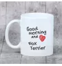 Fox Terrier Drahthaar, Foxterrier - Tasse mit Hund, Tasse mit Bild, personalisiertes Geschenk der Marke Art-Dog