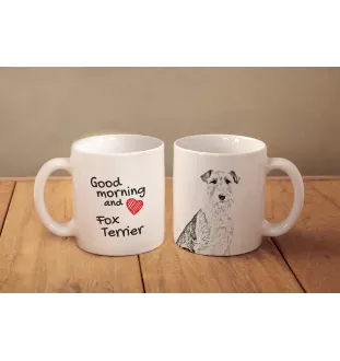 Fox-terrier à poil dur - tasse avec chien, tasse avec photo, cadeau personnalisé de la marque Art-Dog