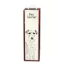Fox-terrier à poil dur - boîte à vin avec chien, boîte à alcool avec graphisme, boîte cadeau personnalisée de la marque Art-Dog