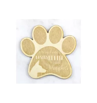 Pinczer średni podkładka pod kubek ze sklejki Art-Dog