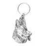 Deutscher Schäferhund - Versilberte Hund Anhänger, Handtasche Dekoration, Rucksack-Anhänger von Art-Dog Marke