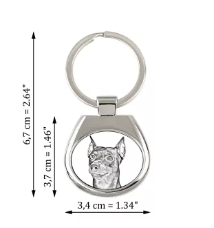 German Pinscher - keychain with a dog, keychain with a print, personalized pendant from the Art-Dog brand