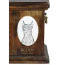 German Pinscher - commemorative plaque with a photo of a dog, tombstone with a print, personalized oval plaque from the Art-Dog brand