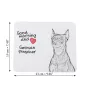 Deutscher Pinscher - Mauspad mit Druck, personalisiertes Mauspad mit Hund, einzigartiges Gadget für Büroangestellte von Art-Dog.