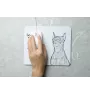 Deutscher Pinscher - Mauspad mit Druck, personalisiertes Mauspad mit Hund, einzigartiges Gadget für Büroangestellte von Art-Dog.