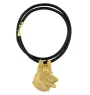 Berger allemand, Berger d'Alsace, Berger alsacien - Collier pour chien, pendentif plaqué or pour fan de chien, bijoux uniques de la marque Art-Dog