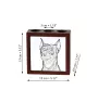 German Pinscher - pen holder with a dog, desk organizer with a print, personalized desk decoration from the Art-Dog brand.